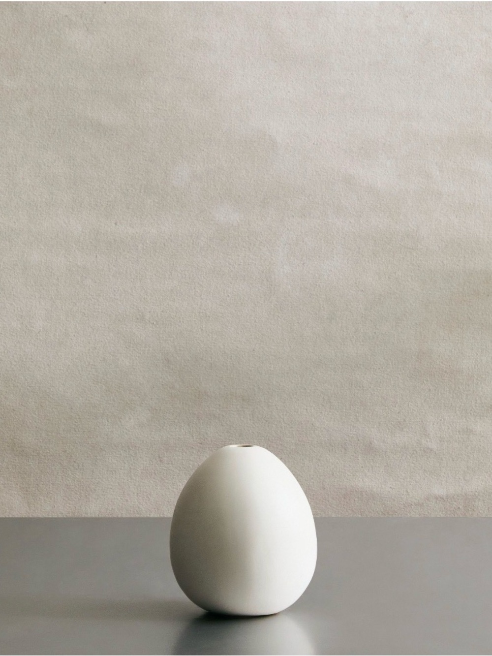 NWT Pair of 2 West Elm White Matte Ceramic Vases